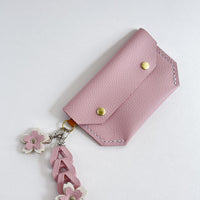 Cherry Blossom Clip Keychain
