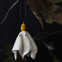 Little Leather Ghosties - Ornament