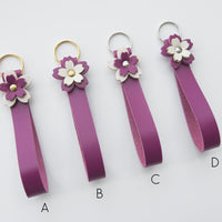 Cherry Blossom Strap Keychain