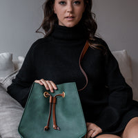 Penny - Leather Bucket Bag