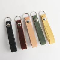 Snap Leather Key Chain