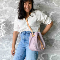 Classic Valerie - Soft Leather Bucket Bag