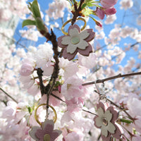 Cherry Blossom Split Keychain