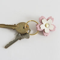 Cherry Blossom Split Keychain