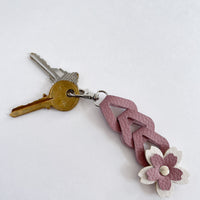 Cherry Blossom Interlocked Keychain