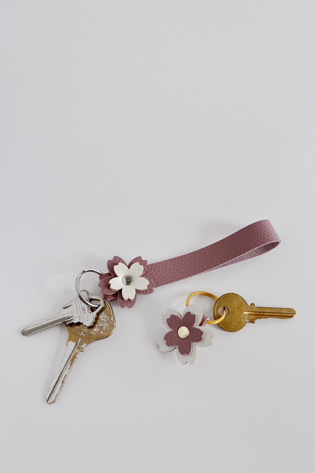 Cherry Blossom Split Keychain