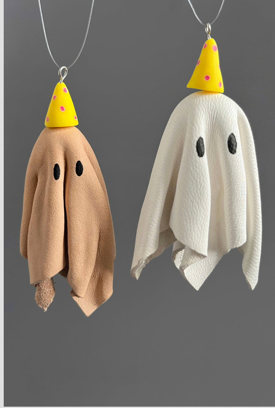 Little Leather Ghosties - Free Shipping!