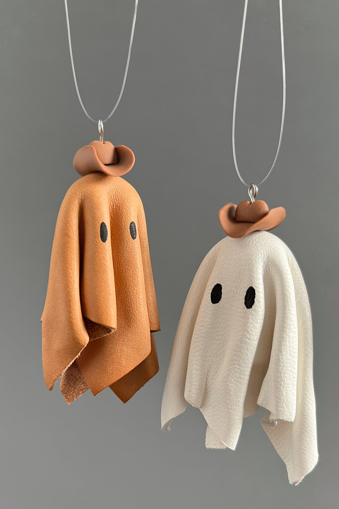 Little Leather Ghosties - Free Shipping!