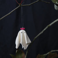 Little Leather Ghosties - Ornament