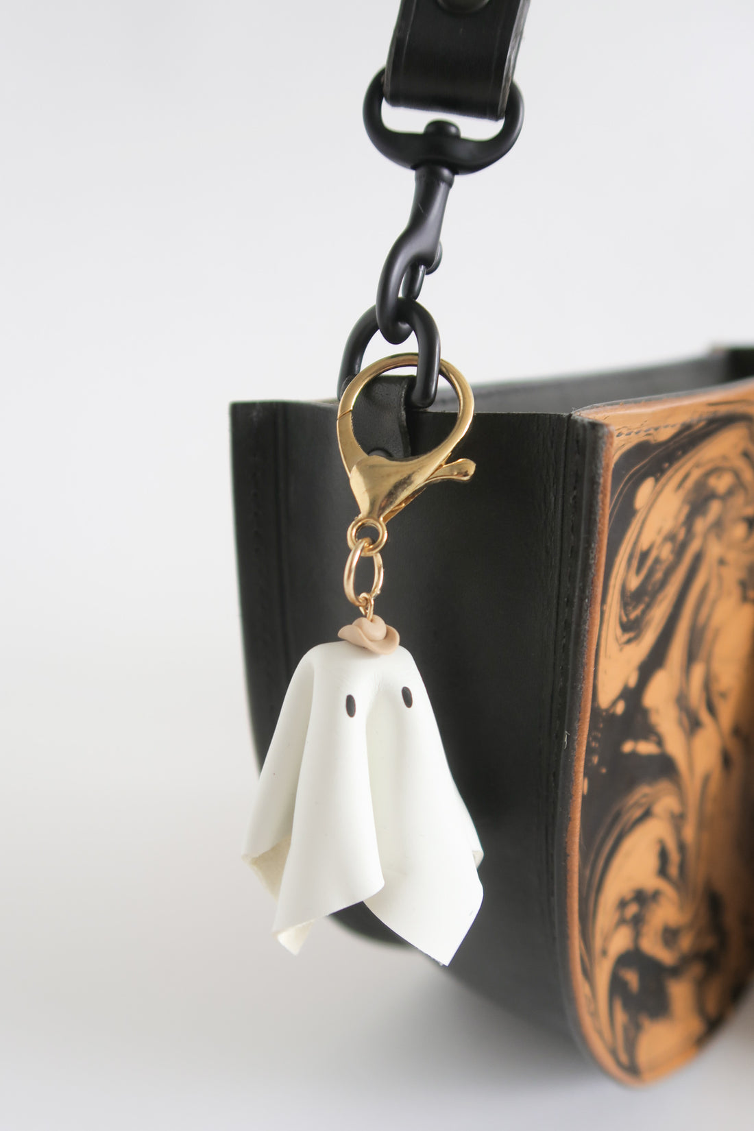 Little Leather Ghosties - Bag Charms*