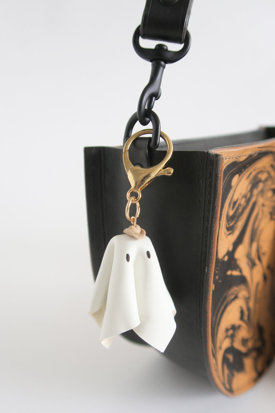 Little Leather Ghosties - Bag Charms*