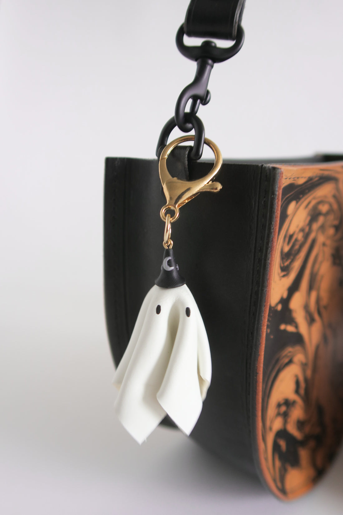 Little Leather Ghosties - Bag Charms*