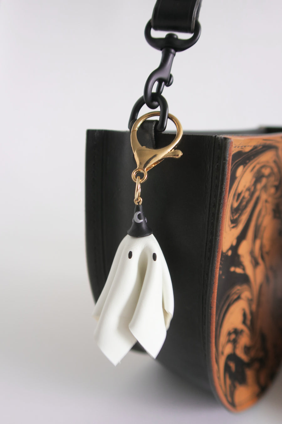 Little Leather Ghosties - Bag Charms*