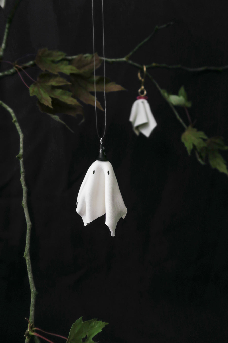 Little Leather Ghosties - Ornament