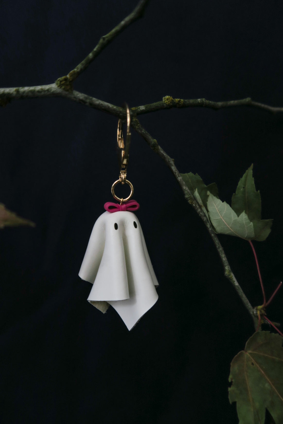 Little Leather Ghosties - Bag Charms*