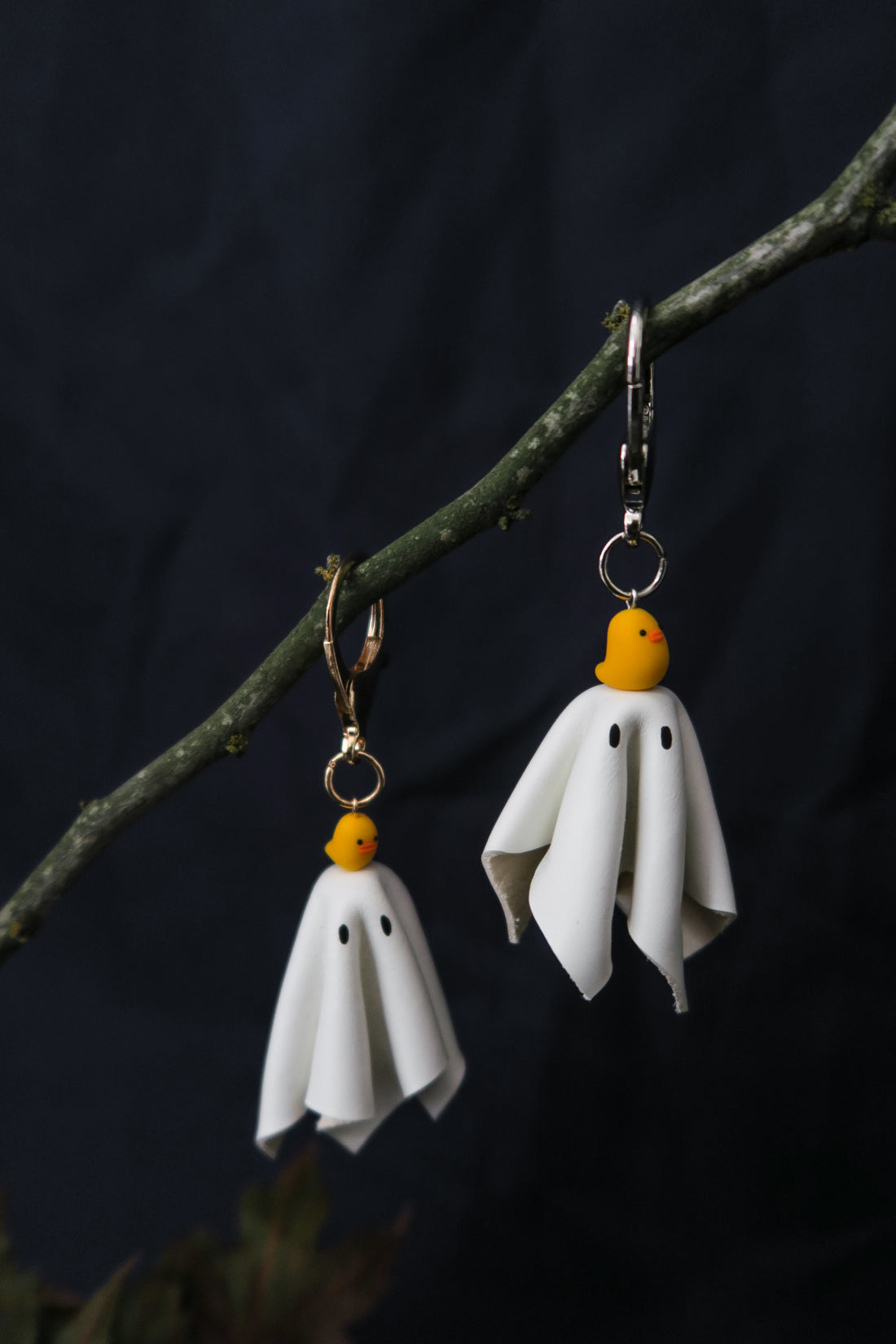 Little Leather Ghosties - Bag Charms*