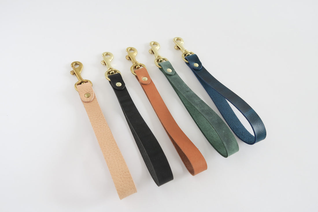 Leather Wristlet