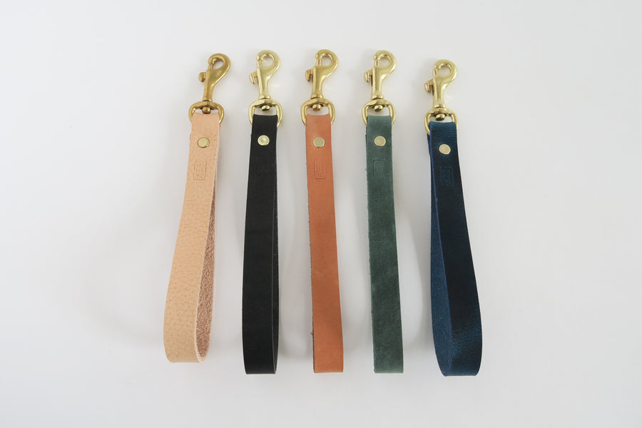 Leather Wristlet