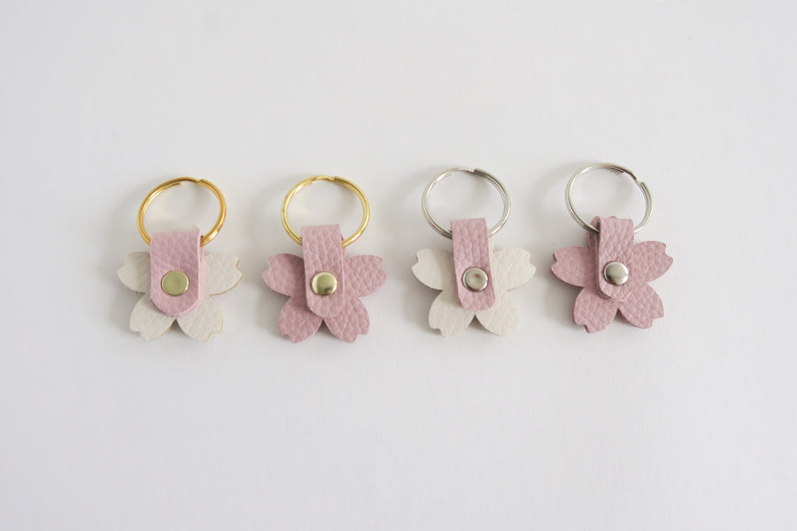 Cherry Blossom Split Keychain