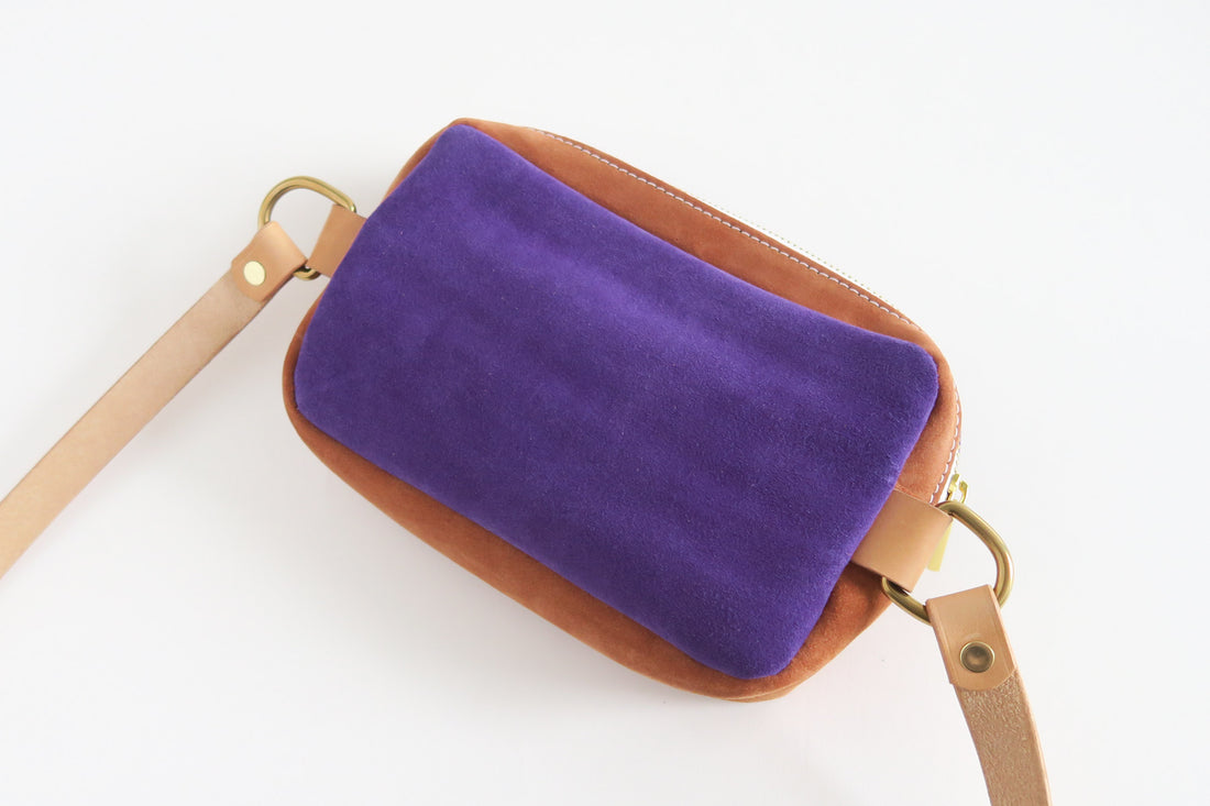 RETIRING Suede Maeve - Belt bag/Fanny pack