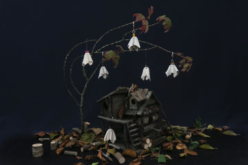 Little Leather Ghosties - Ornament