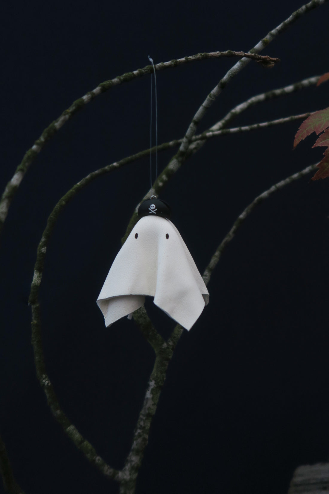 Little Leather Ghosties - Ornament