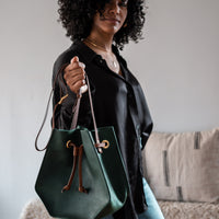 Penny - Leather Bucket Bag