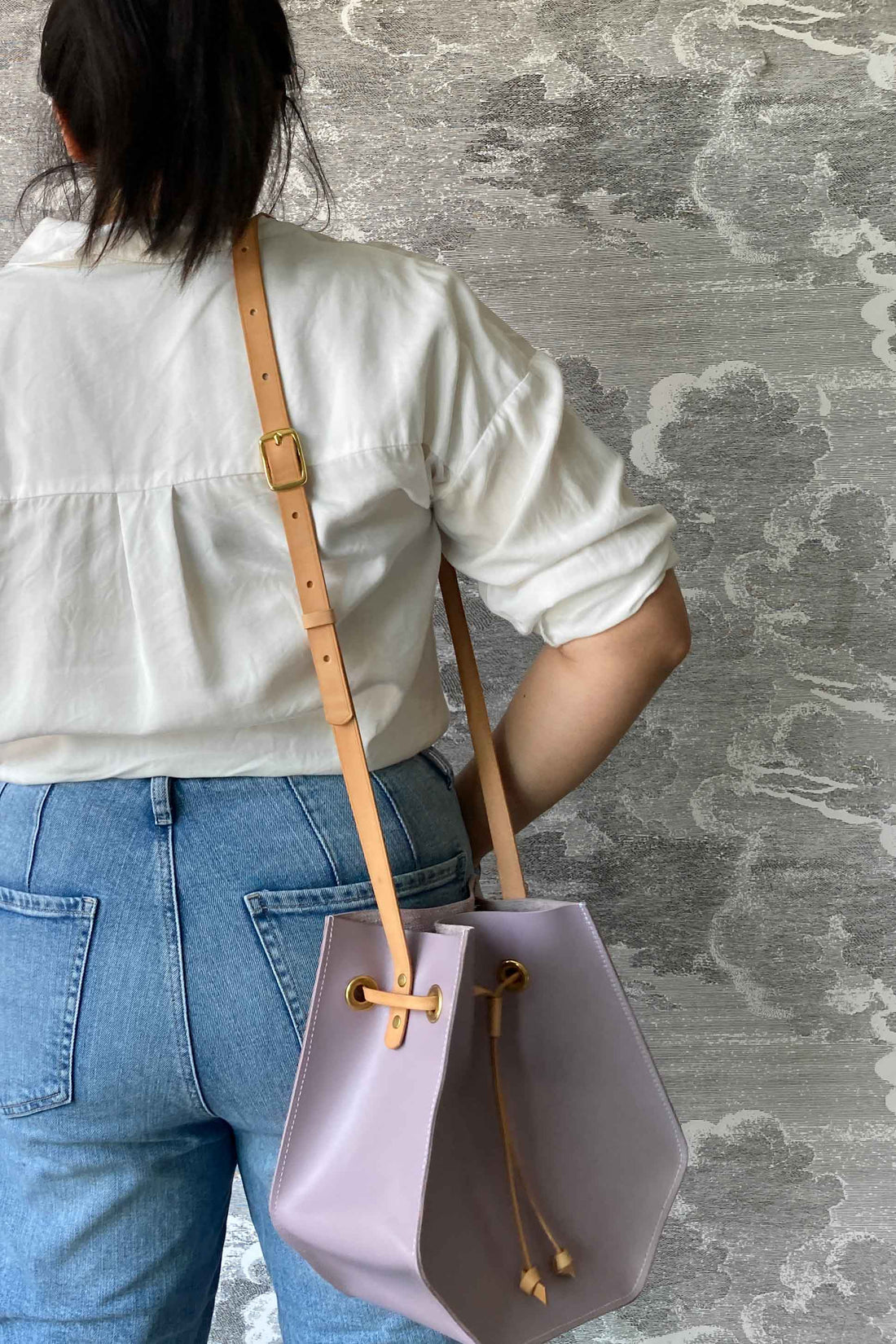 Penny - Leather Bucket Bag