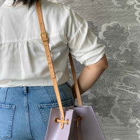 Penny - Leather Bucket Bag