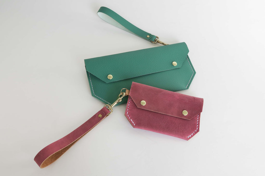 Leather Wristlet